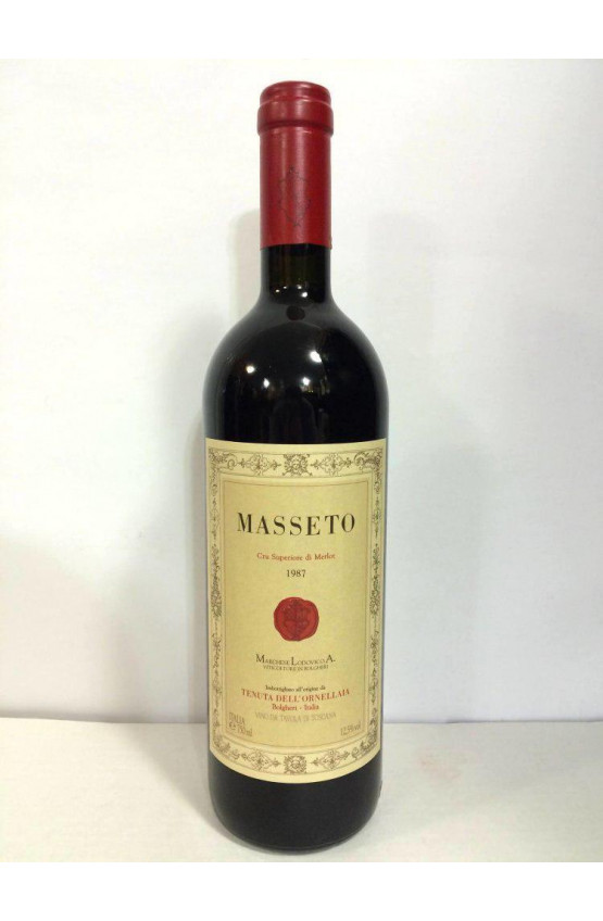Ornellaia Masseto 1987 года