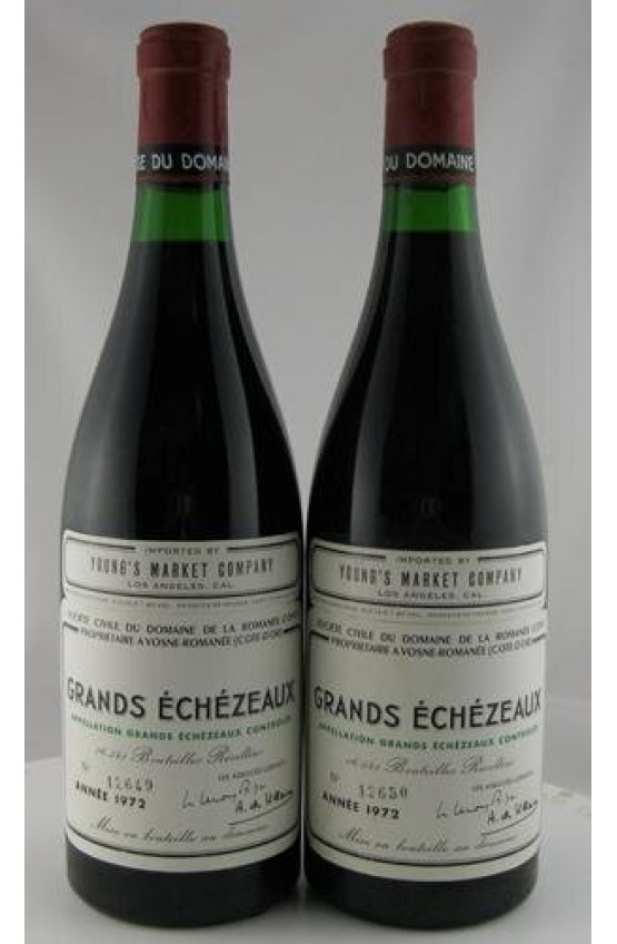Domaine de la Romanee-Conti Grands Echezeaux 1972 года